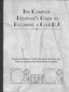 How to DJ Manual